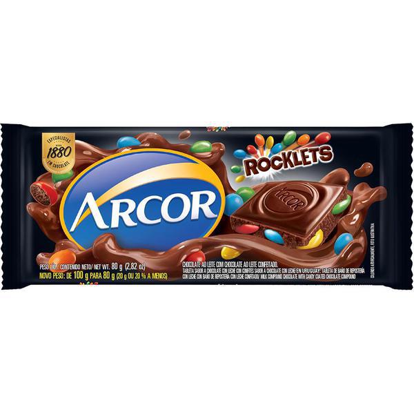 CHOCOLATE ARCOR AO ROCKETS 80G