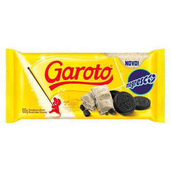 CHOCOLATE BARRA GAROTO NEGRESCO 100G