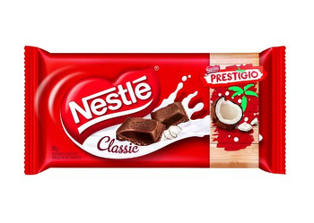 CHOCOLATE BARRA  NESTLE CLASSIC PRESTIGIO 98G