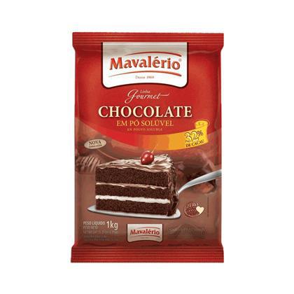 CHOCOLATE EM PO 32% CACAU MAVALERIO 1KG