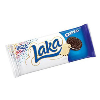 CHOCOLATE LACTA LAKA OREO 135G