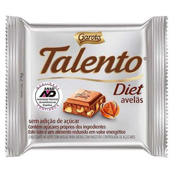 CHOCOLATE TALENTO DIET