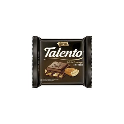 CHOCOLATE TALENTO GAROTO MEIO AMARGO 25G