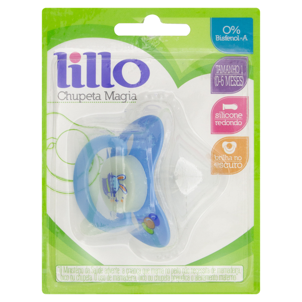 CHUPETA LILLO MAGIA BABY AZUL T1