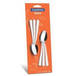 CJ COLHER CHA INOX 6PC TRAMONTINA BUZIOS