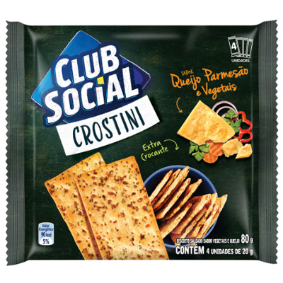 CLUB SOCIAL CROSTINI QUEIJO PARMESAO 80G