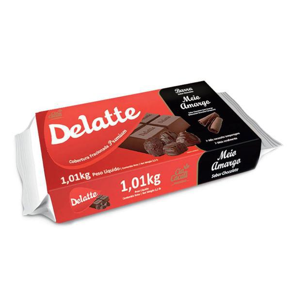 COBERTURA MEIO AMARGO CIA DELLATE 1KG