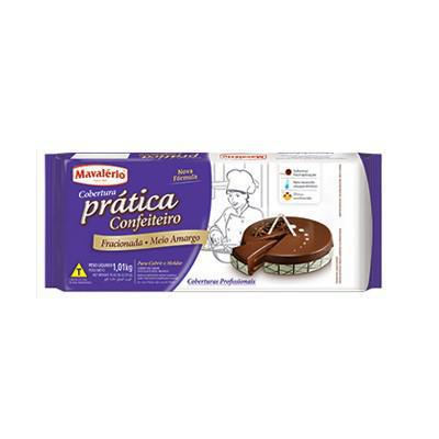 COBERTURA PRATICA CHOC MEIO AMARG 1,01KG