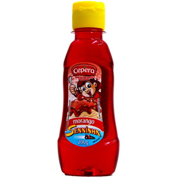 COBERTURA SORVETE SENNINHA MORANGO 200G