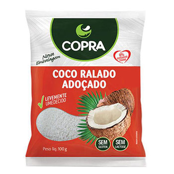COCO RALADO COPRA ADOCADO 100G