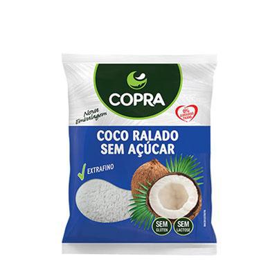 COCO RALADO COPRA PURO S/ACUCAR 50G