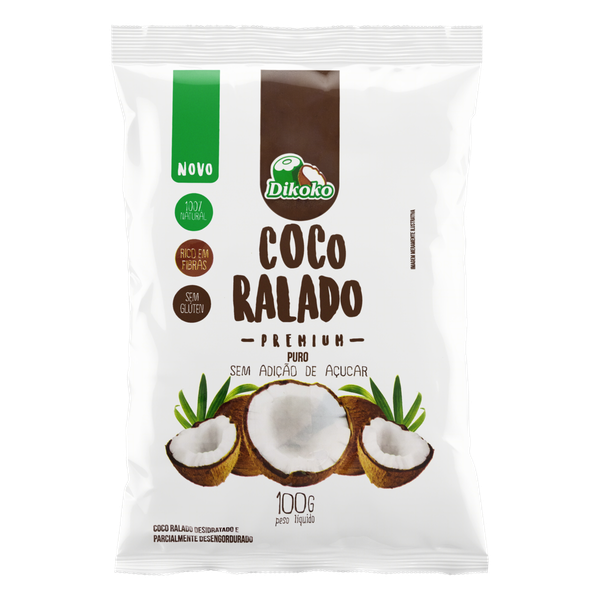 COCO RALADO DESIDRATADO DIKOKO 100G