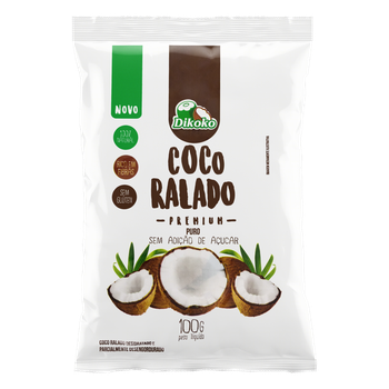 COCO RALADO DESIDRATADO DIKOKO 100G
