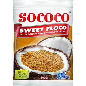 COCO RALADO SOCOCO SWEET 100G QUEIM
