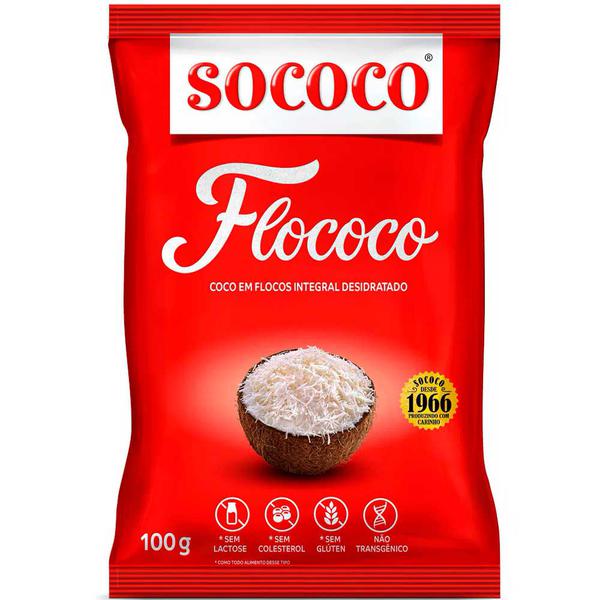 COCO SOCOCO FLOCOCO EM FLOCOS  100G