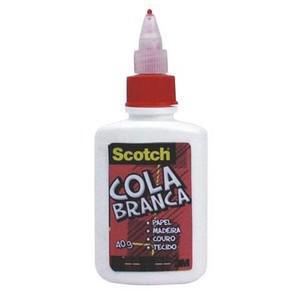 COLA SCOTCH 3M ESCOLAR BRANCA 40G