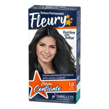 COLORAÇAO FLEURY 1.0 PRETO RENOVAÇAO