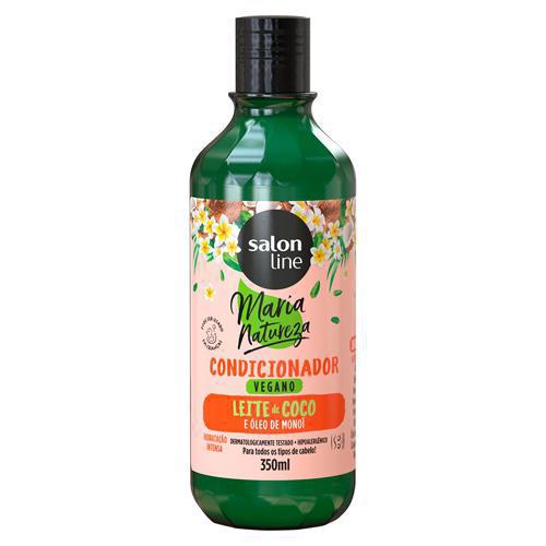 COND SALON LINE M.NAT LEITE DE COCO 350ML