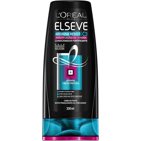 CONDICIONADOR ELSEVE ARGININA 3X REST MASSA 200ML