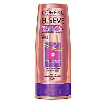 CONDICIONADOR ELSEVE QUERA LISO 400ML