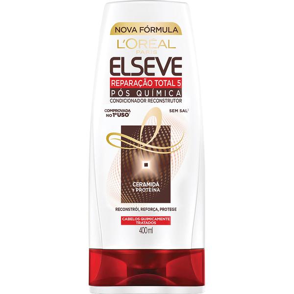 CONDICIONADOR ELSEVE REPARACAO TOTAL 5 QUIMICA 400ML