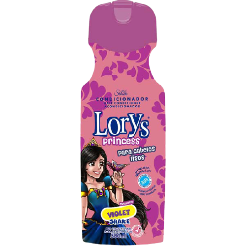 CONDICIONADOR LORYS KIDS PRINCESS BUTTERFLY 500ML