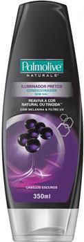 Condicionador Palmolive Naturals Iluminador Pretos 350ml