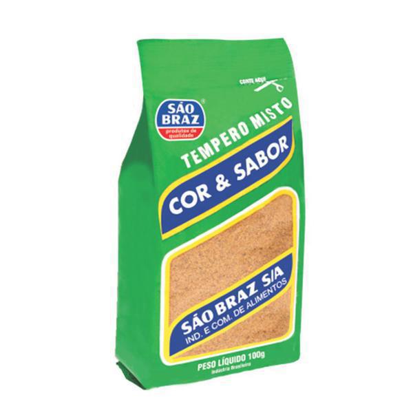CONDIMENTO SAO BRAZ COR SABOR 100G