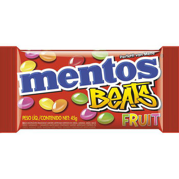 CONFEITO MENTOS BEATS FRUIT 