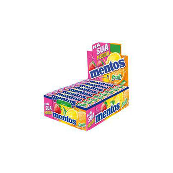 CONFEITO MENTOS FRUTAS 