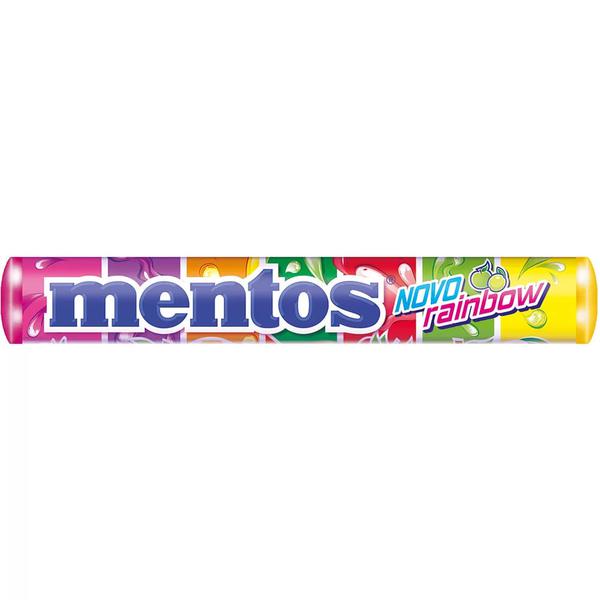 CONFEITO MENTOS RAINBOW 37,5G  UND