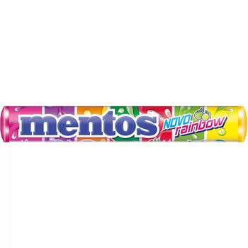 CONFEITO MENTOS RAINBOW 37,5G  UND