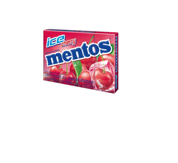 CONFEITO MENTOS SLIM ICE CHERRY UND
