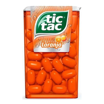 CONFEITO TIC TAC LARANJA 8,7G