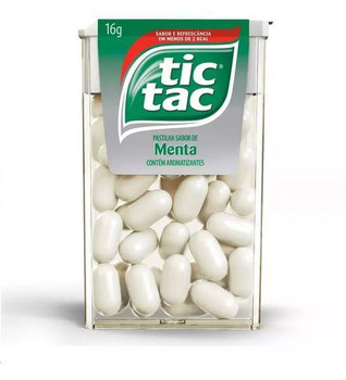 CONFEITO TIC TAC MENTA 14G