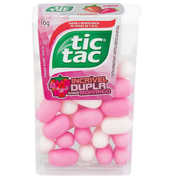 CONFEITO TIC TAC MORANGO 16G