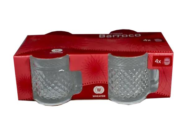 CONJUNTO CANEQUINHAS BARROCO C/4UND