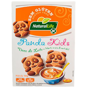 COOKIES PANDA KIDS DOCE DE LEITE 100G