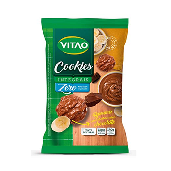 COOKIES VITAO INTEGRAL BANANA/CHOC 80G