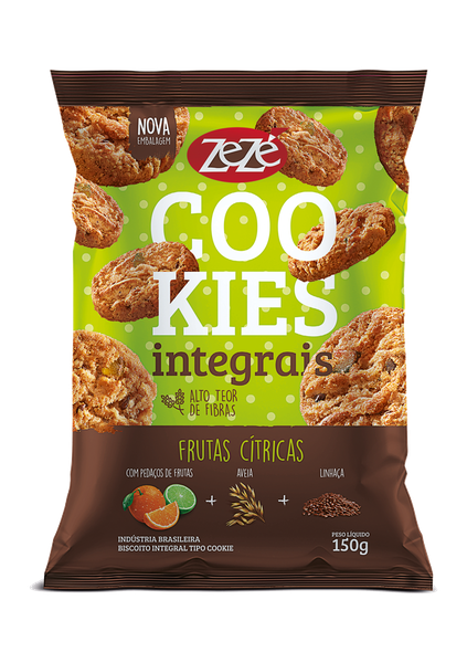 COOKIES ZEZE 150G FRUTAS CITRICAS