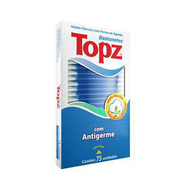 Cotonete Hastes Flexíveis Nature'sTopz 75un