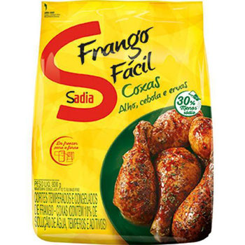 COXA FRANGO SADIA FACIL TEMPERADA 800G