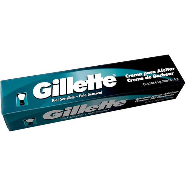 CREME BARBEAR GILLETTE PELE SENSIVEL 65G