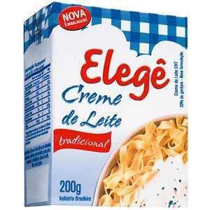 CREME DE LEITE ELEGE TETRA UHT 200G