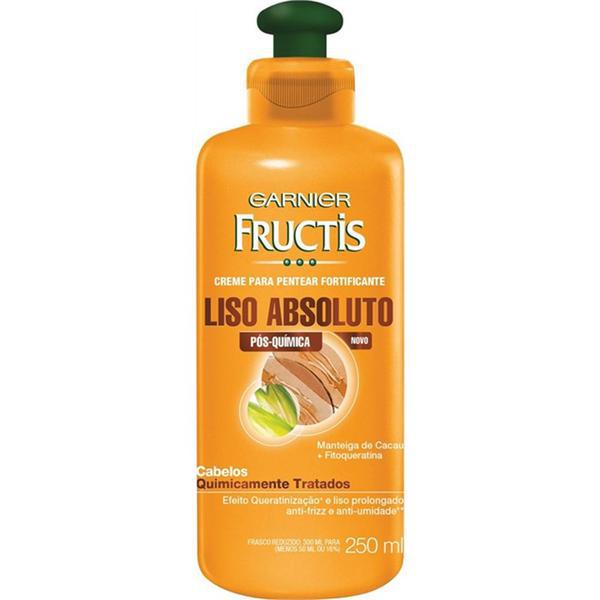 CREME DE PENTEAR FRUCTIS LISO ABSOLUTO 250ML