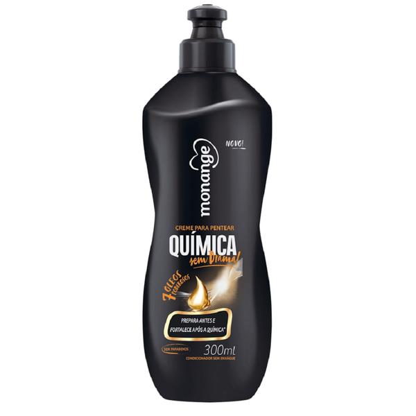 CREME DE PENTEAR MONANGE PRE-POS QUIM 300ML
