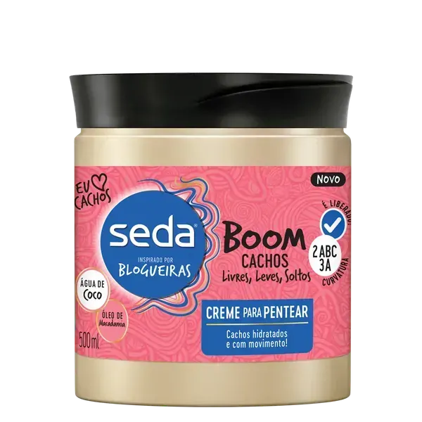 CREME DE PENTEAR SEDA CACHOS LEVES 500ML