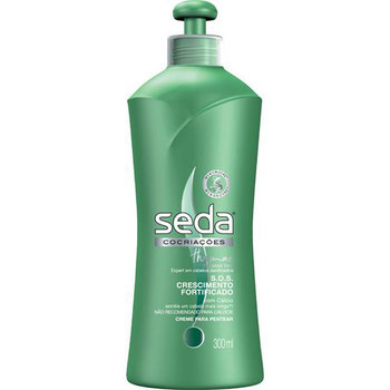 Creme Para Pentear Seda 300ml Sos Crescimento Fortificado