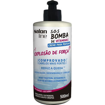 CREME DE PENTEAR SOS BOMBA VITAMINAS SALON LINE 500ML