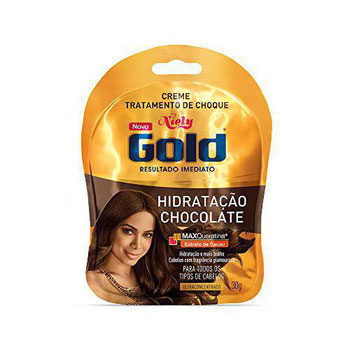 CREME DE TRATAMENTO NIELY GOLD HID CHOCOLATE 30G
